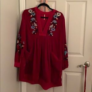 Free People Velvet Dress